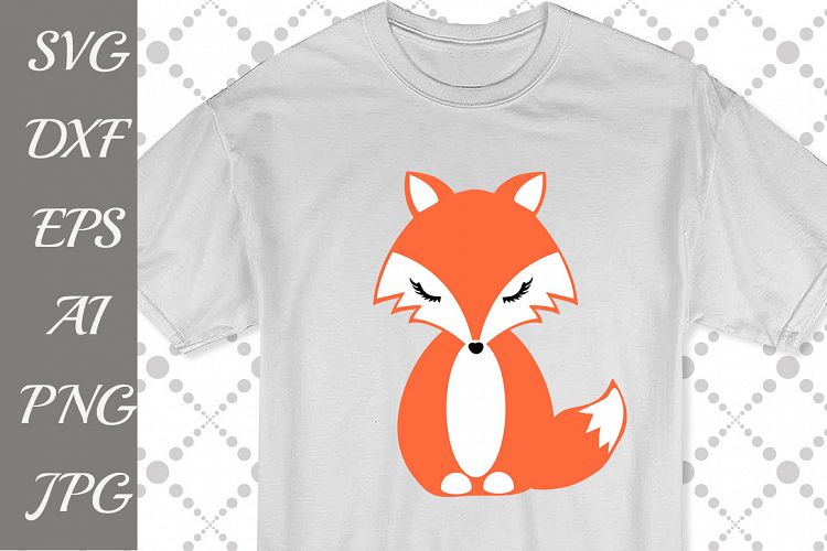 CUTE FOX SVG example image 1