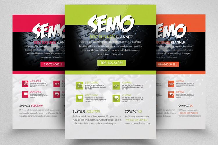 Multiuse Business Business Flyer Template