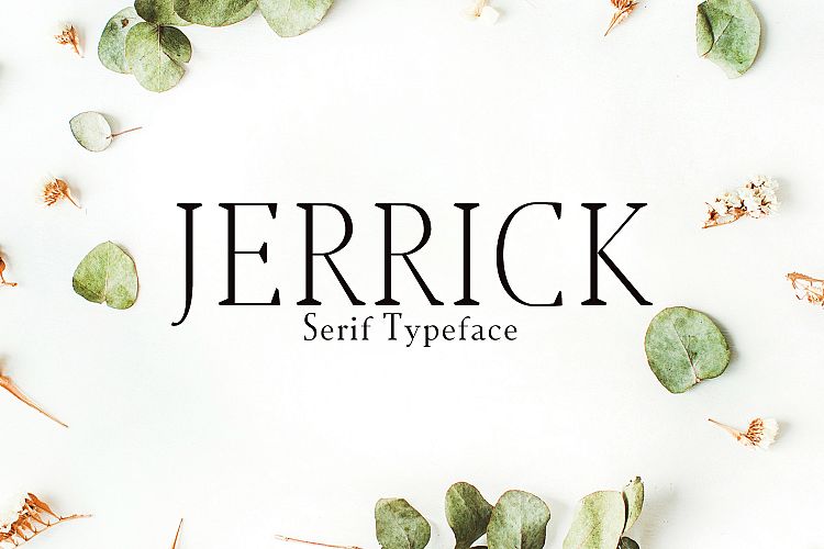 Jerrick Serif 6 Font Pack