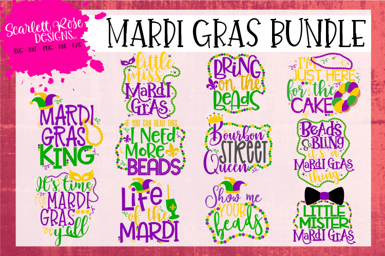 Mardi Gras SVG Bundle