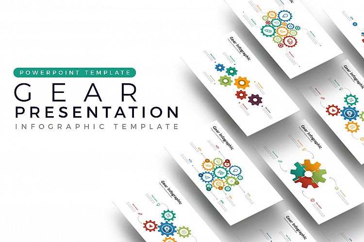 Gear Presentation - Infographic Template