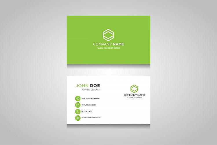 Business Card Template. creative business card
