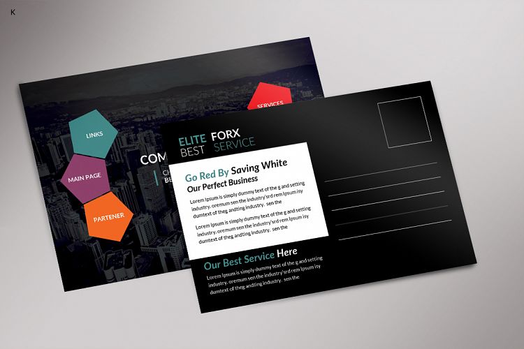 Corporate Business Post Card