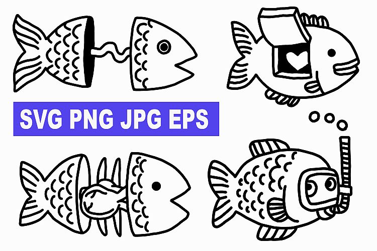 Amazing Fish - SVG/EPS/PNG/JPG