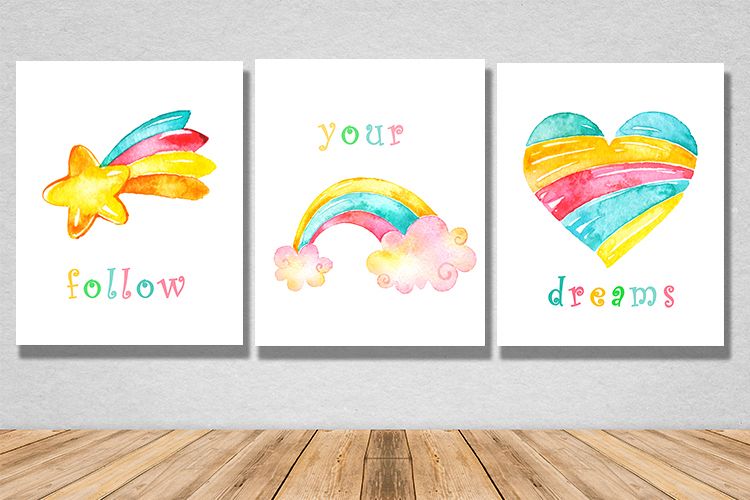 Follow your dreams wall art