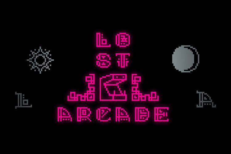 Lost Arcade Full Font Family