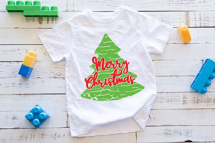 Merry Christmas Tree SVG 998s