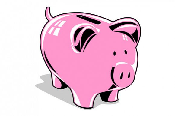 Pink Piggybank example image 1