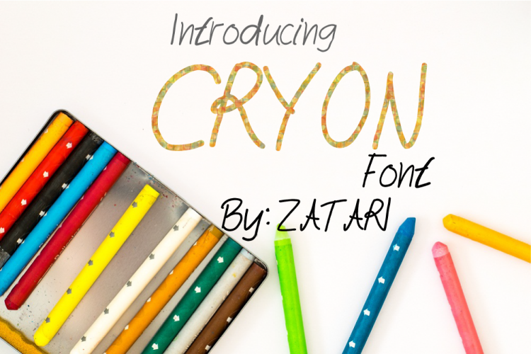 Cryon fonts