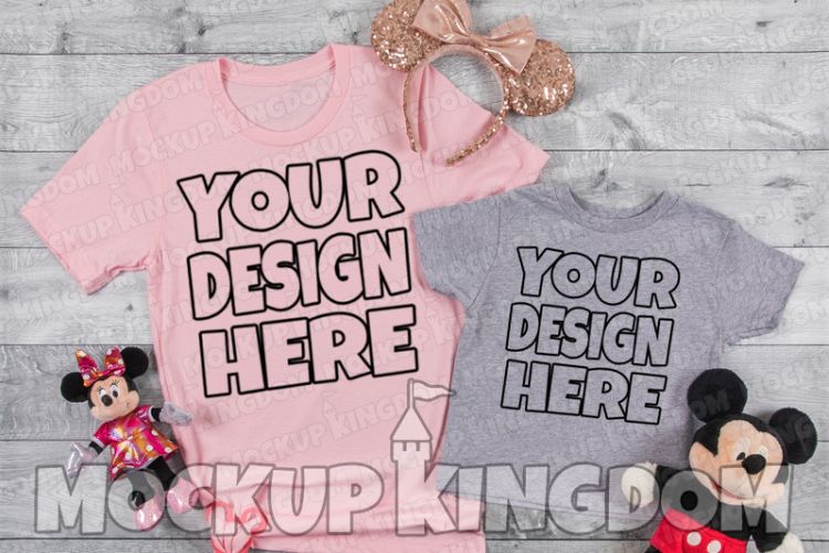 Mommy and Me Mockup, Crew Neck Mockup, Parent Child Mockup
