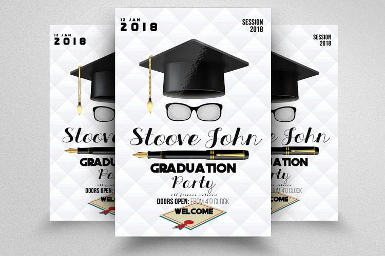 Graduation Flyer Template