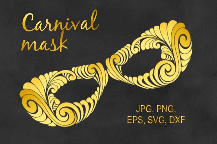 Ornate carnival mask