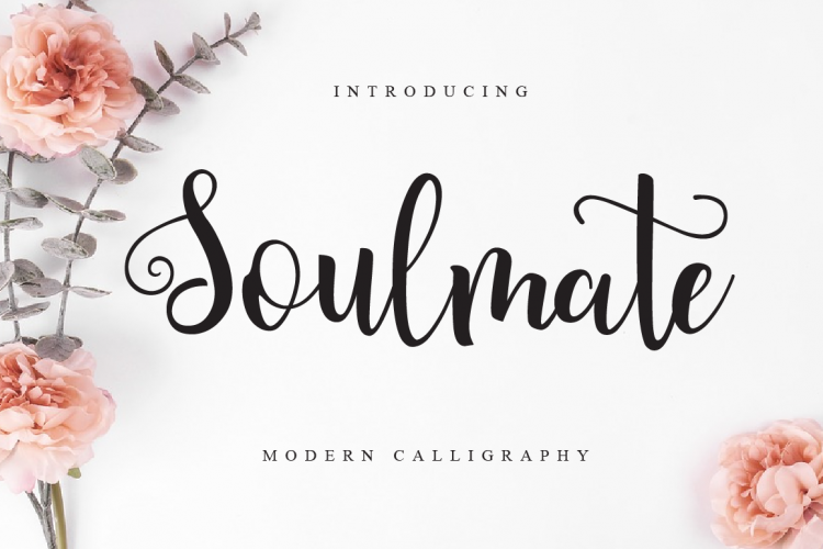 Soulmate Script Font example image 1