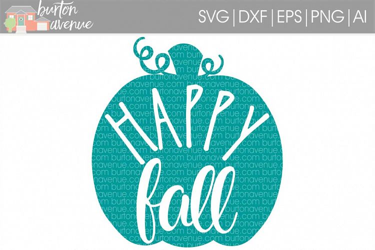 Happy Fall SVG File