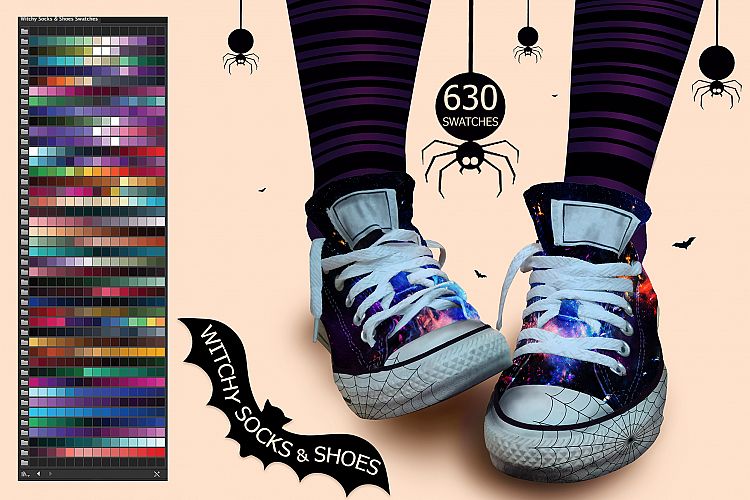 Witchy Socks   Shoes Ai Swatches
