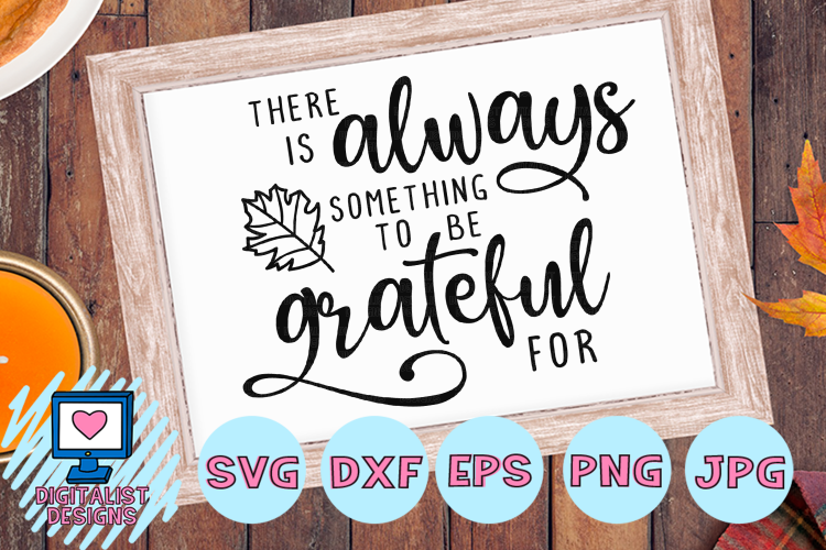 grateful svg, leaf svg, thanksgiving svg