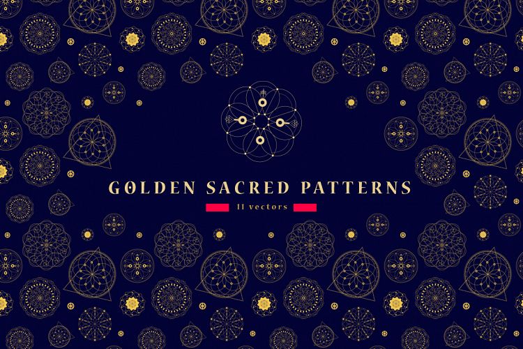 11 Sacred seamless patterns