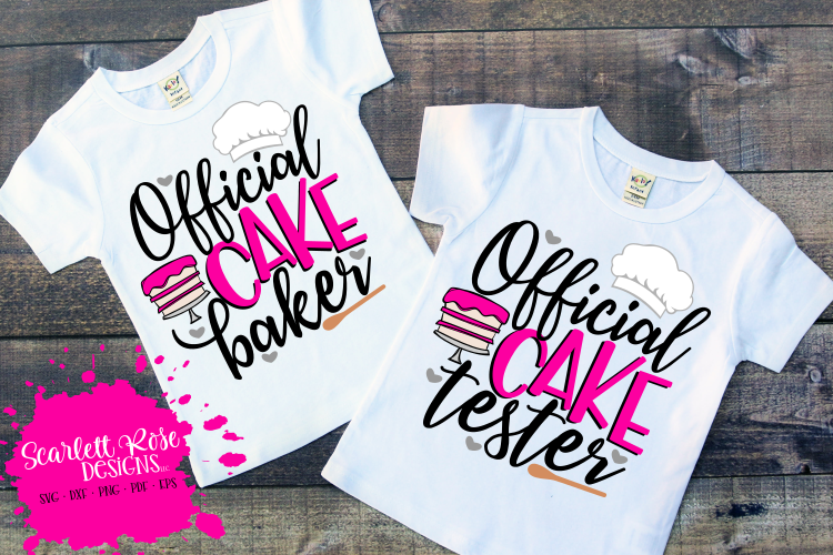 Official Cake Baker - Tester SVG