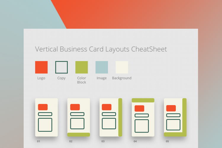 285 Business Card Layouts CheatSheet