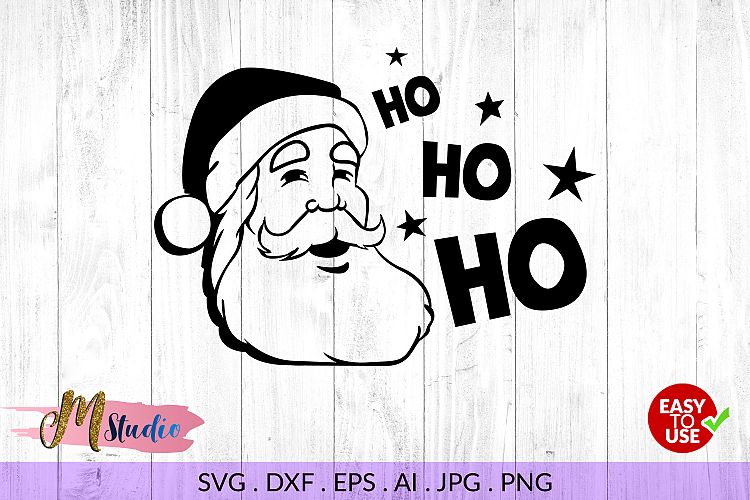ho ho ho svg, for Silhouette Cameo or Cricut
