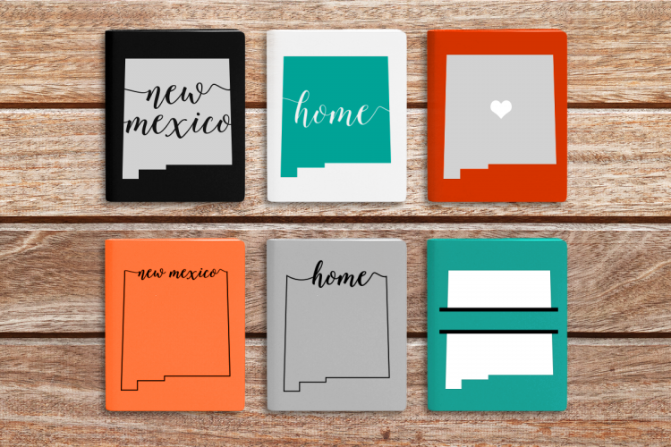 State of New Mexico SVG File Cutting Template