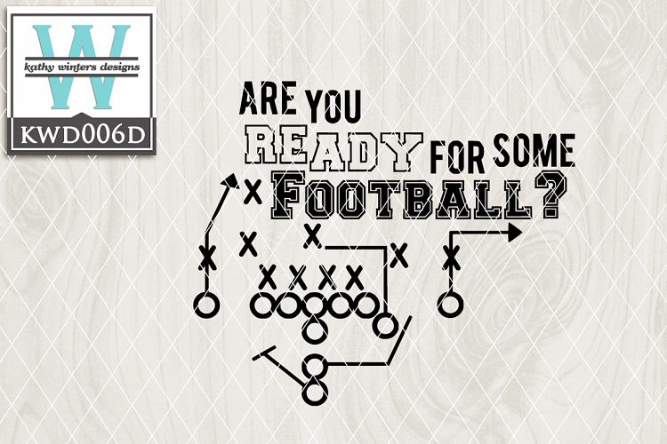 Football Cutting Files KWD006d