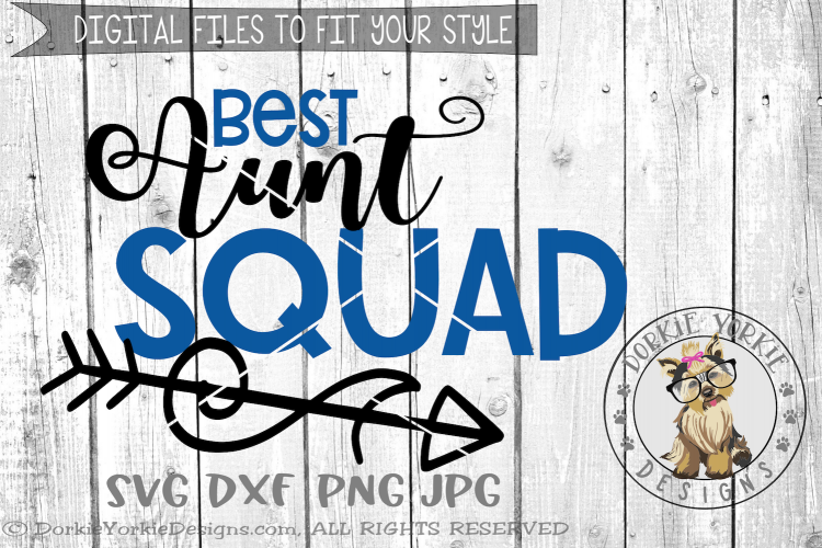 Best Aunt Squad   - SVG cut files