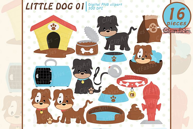Download Cute DOG clipart, puppy clip art, Pet, Baby dogs, Paws ...