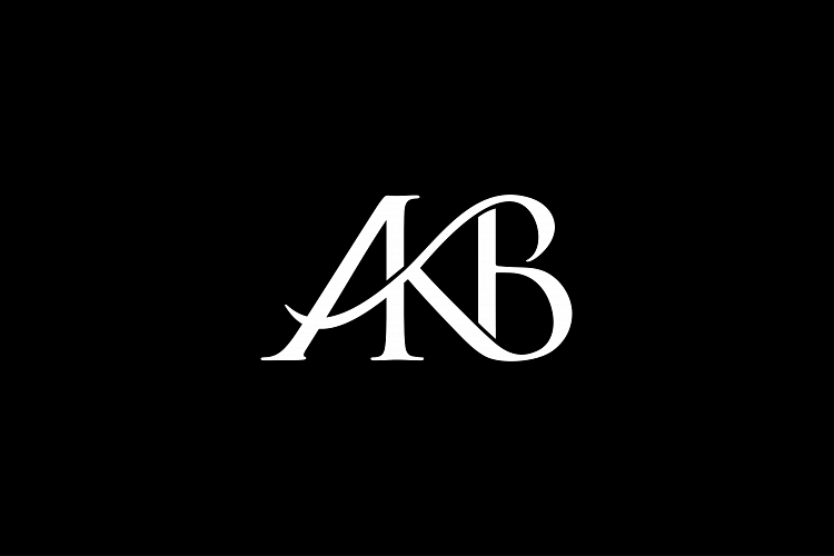 Monogram AKB Logo Design