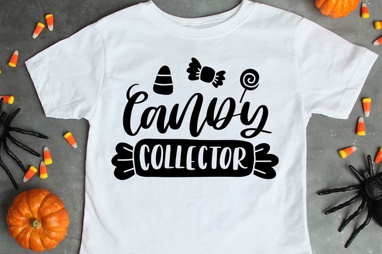 Candy Collector Halloween SVG DXF Cut Files