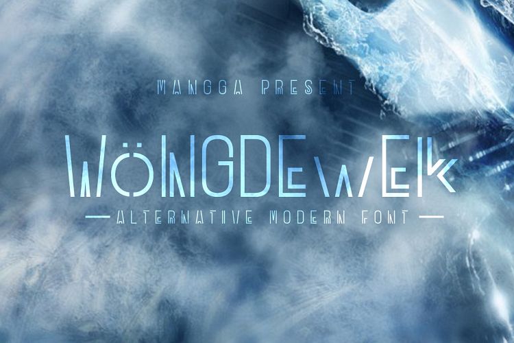 WONGDEWEK Modern Font