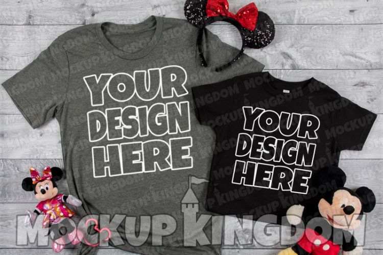 Mommy and Me Mockup, Crew Neck Mockup, Parent Child Mockup