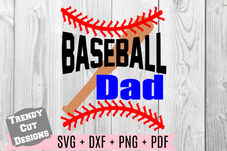 Baseball Dad SVG