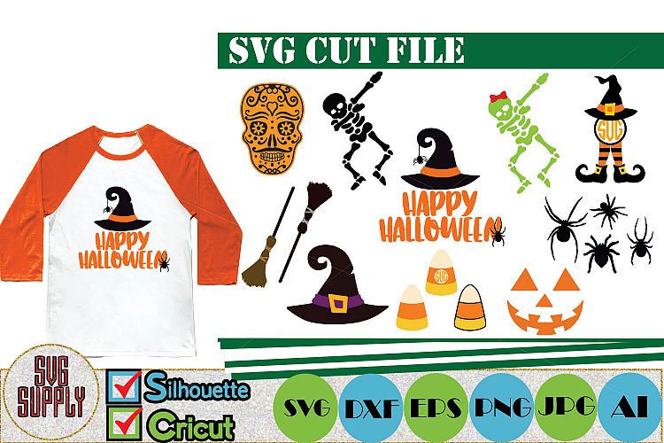 Halloween Set SVG Cut File