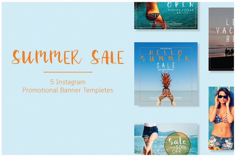 Summer sale | Mini social Pack