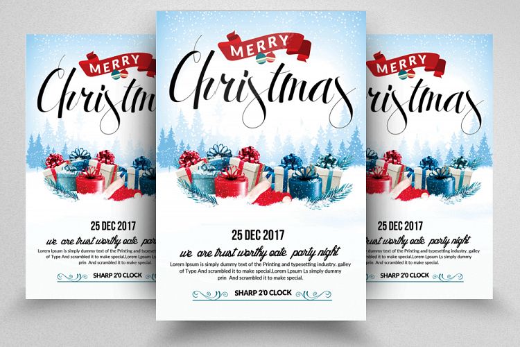 Happy Christmas Flyer