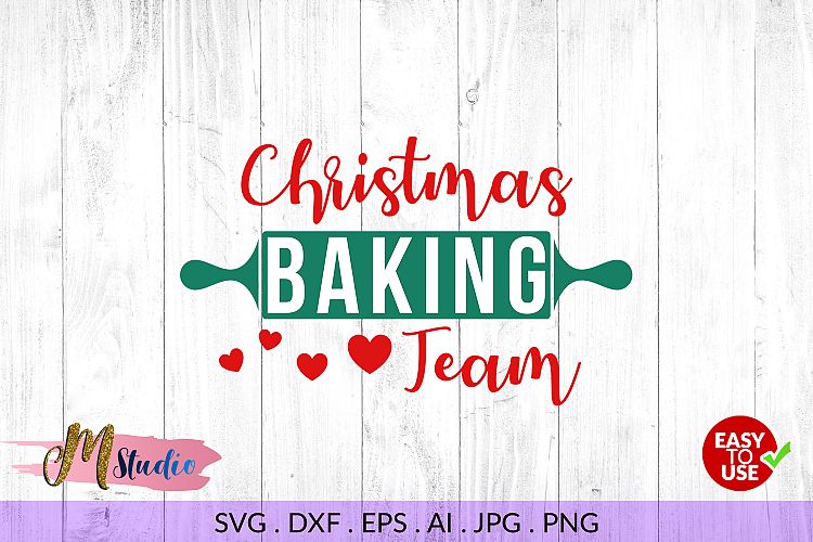 Holiday Baking svg, for Silhouette Cameo or Cricut.