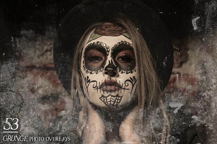 53 Grunge Photo Overlays