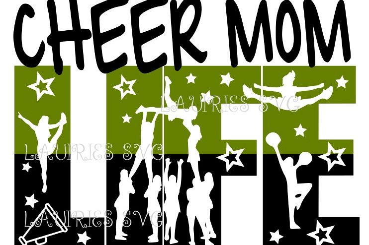 CHEER MOM  LIFE SVG,EPS,DXF,PNG,JPG