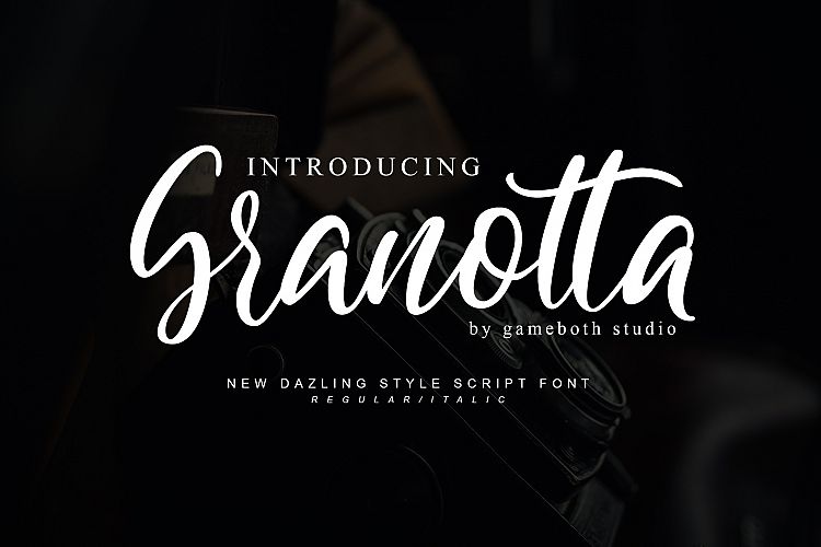 Granotta Dazling Script Font