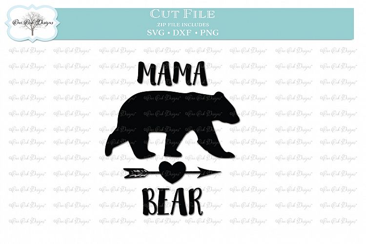 Download Mama Bear SVG DXF PNG (95247) | Cut Files | Design Bundles