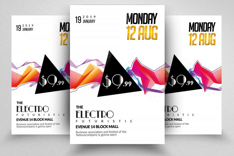 Electro Party Flyer