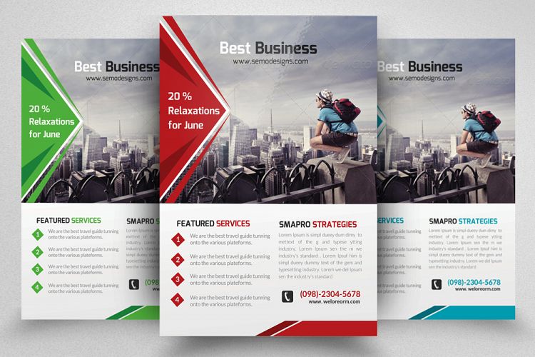Business Travel Agency Flyer