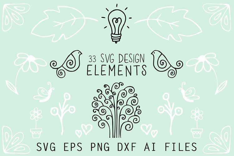 33 SVG Design Elements