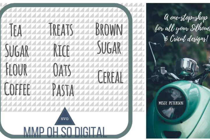 Pantry Labels SVG, Container Labels, Organizing Labels, Farmhouse Decor, Spring Cleaning, Gifts For Her, Pantry Organization
