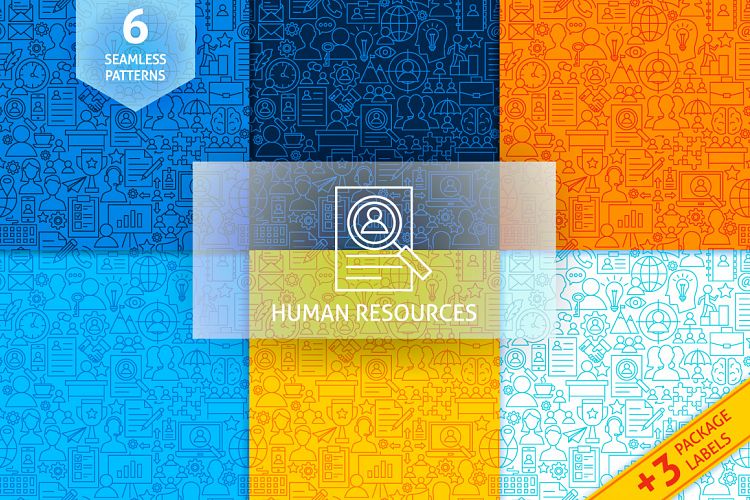 Human Resources Line Tile Patterns