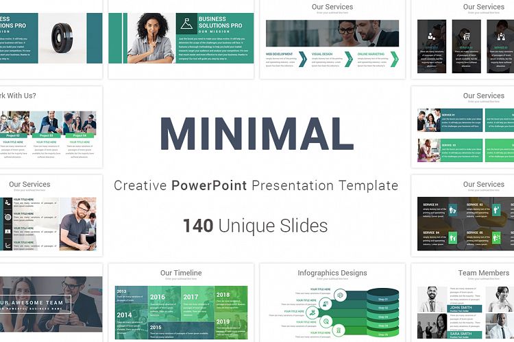 Minimal PowerPoint Presentation Template