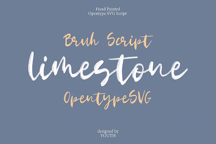 Limestone OpentypeSVG