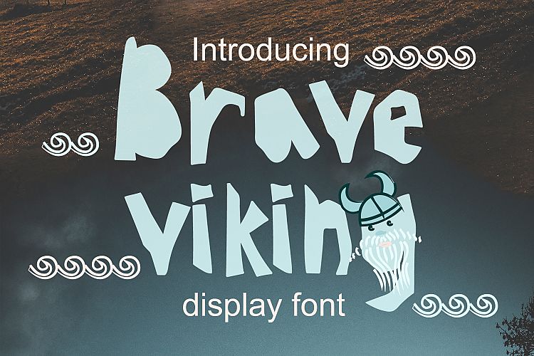 BRAVE-VIKING OTF font