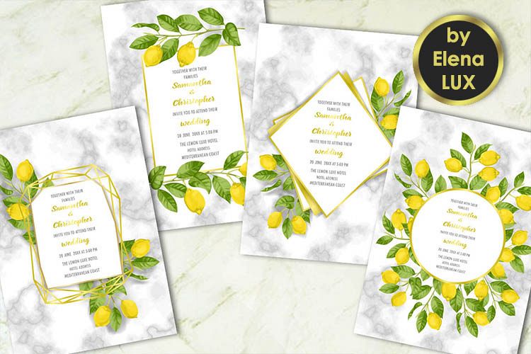 Wedding Invite Set